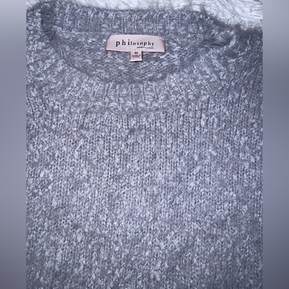Philosophy Fuzzy Sweater - Picture 5 of 7